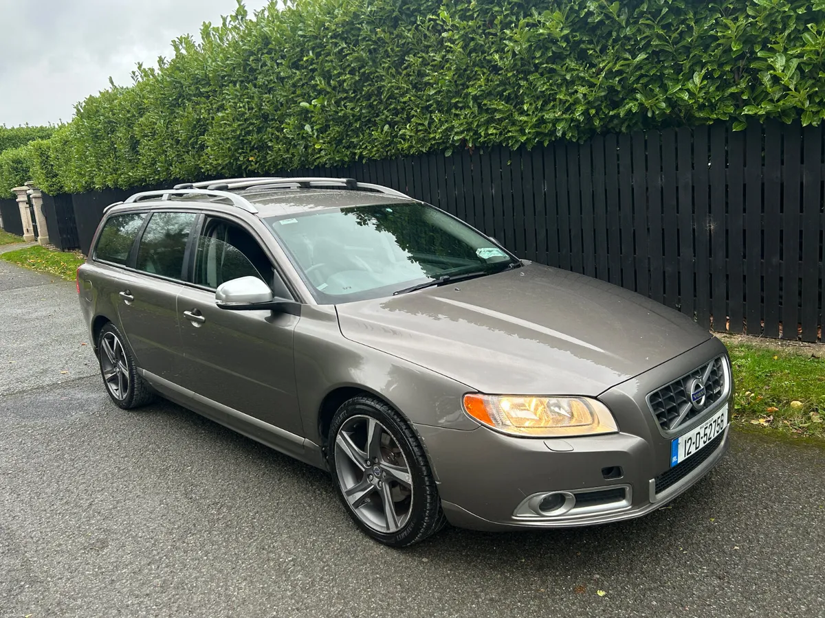 2012 Volvo V70 R Design 1.6D New NCT €6900 - Image 1