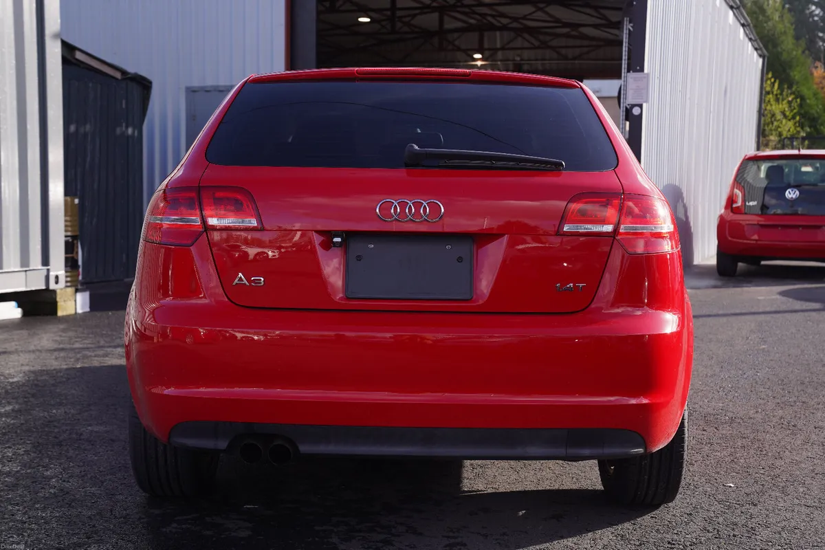 AUDI A3 RED 1.4  2011 LOW MILLAGE - Image 3