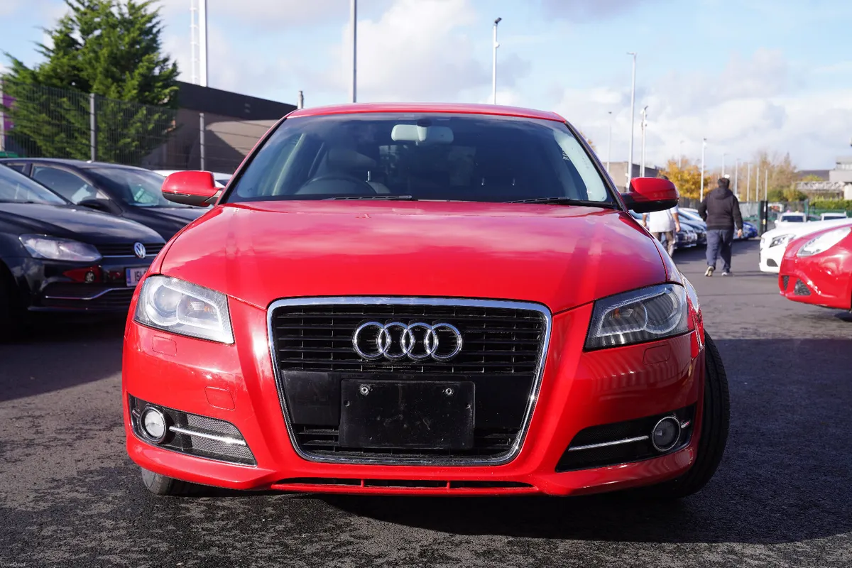 AUDI A3 RED 1.4  2011 LOW MILLAGE - Image 1