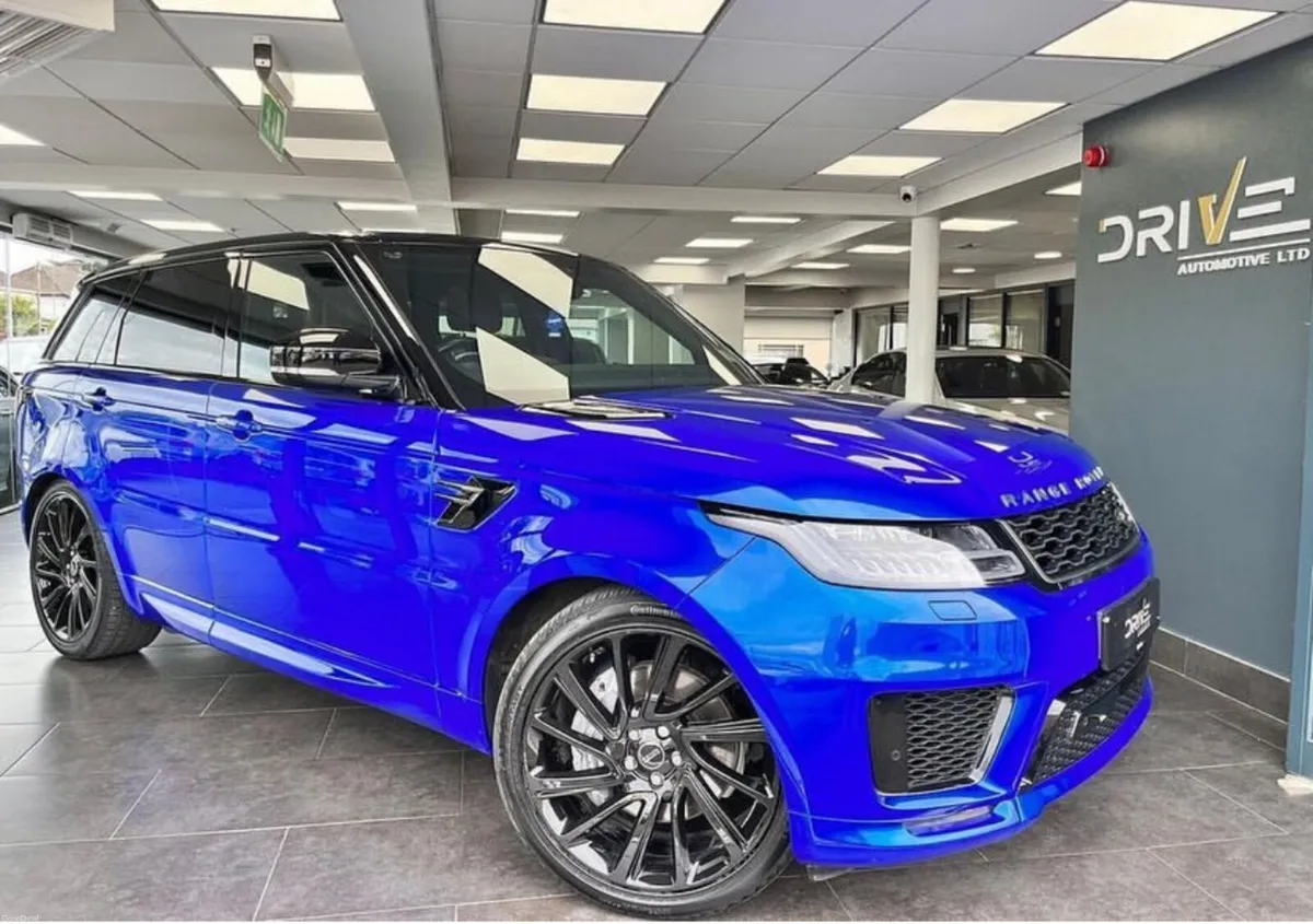 Range Rover Sport HSE Dynamic 2019 SVR Blue - Image 4