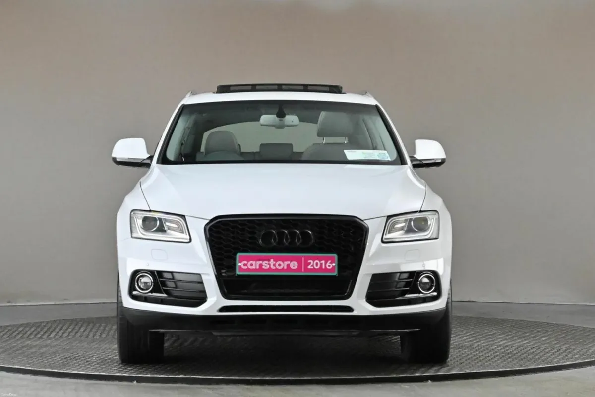 Audi Q5 2.0TFSI QUATTRO**FULL GREY LEATHER**EL.PAN - Image 2