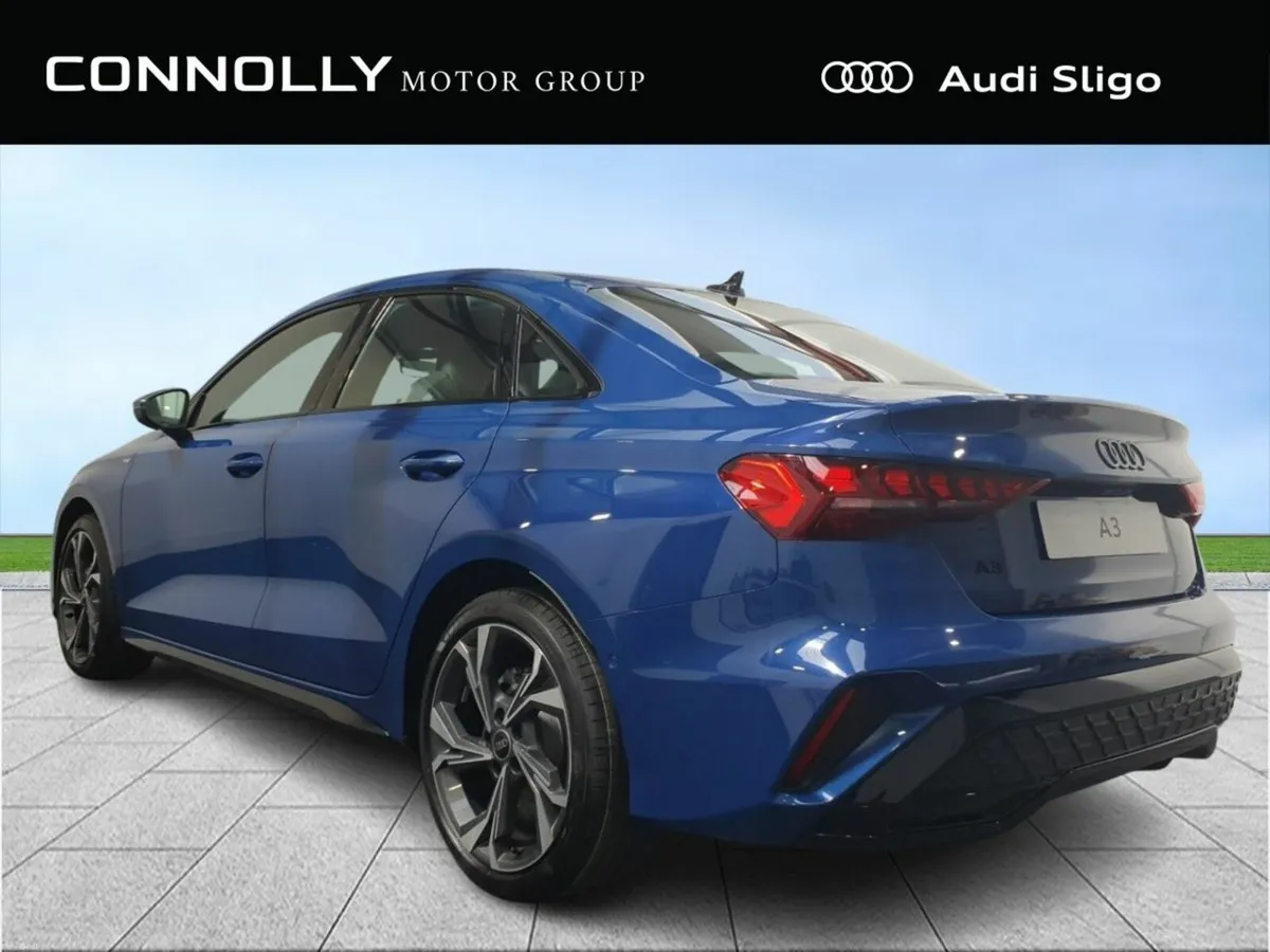 Audi A3 S Line Saloon 2.0TDI 115HP - Black Styling - Image 3