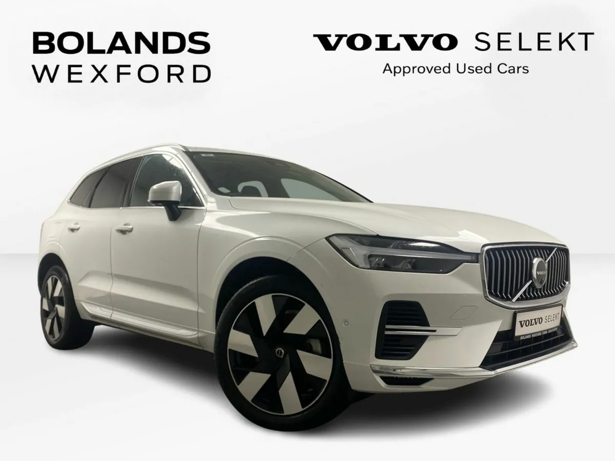 Volvo XC60 White Volvo XC60 Plug-in Hybrid - Image 1