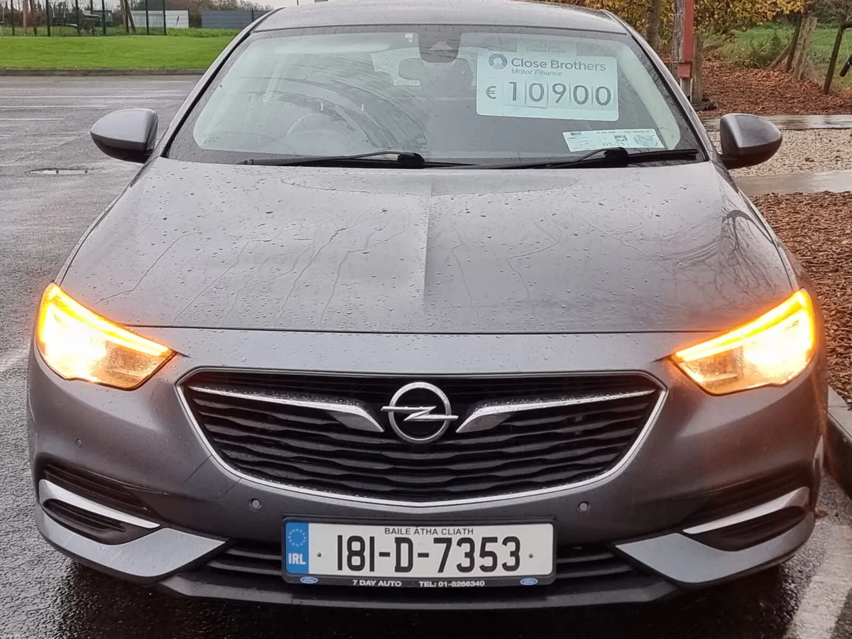 2018 OPEL INSIGNIA DIESEL NCT'd €9,900 - Image 1