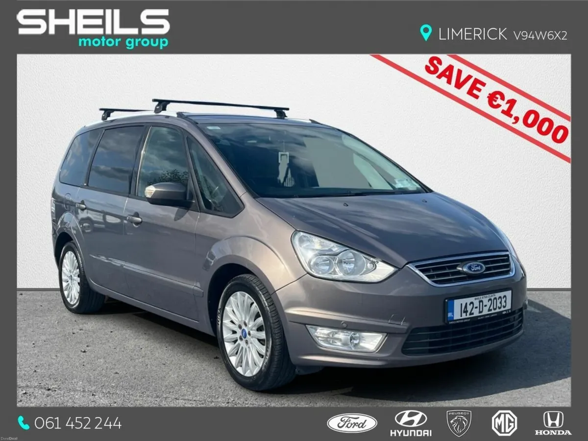 Ford Galaxy 2.0TDCi 140PS Zetec Powershift - Image 1