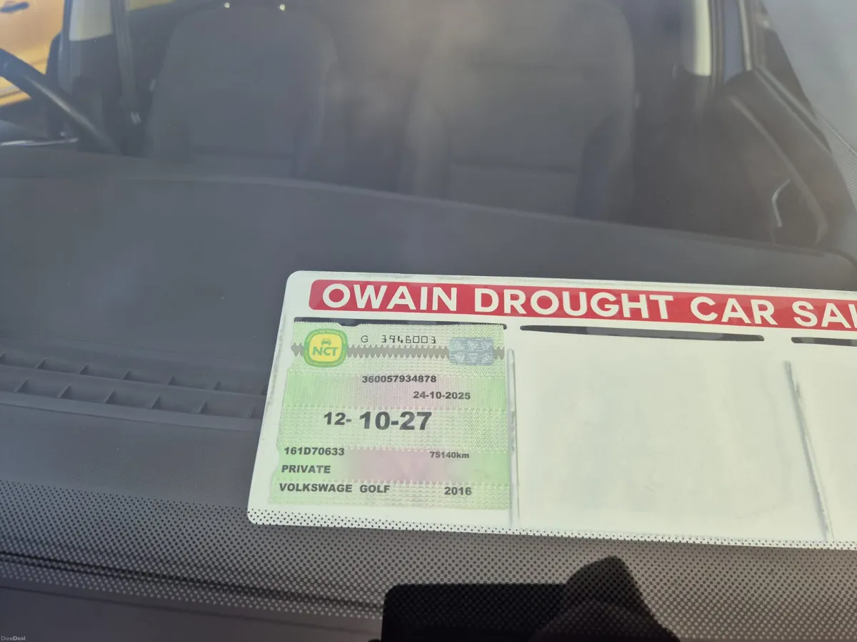 2016 VOLKSWAGEN GOLF 1.2 TSI AUTOMATIC PETROL - Image 2