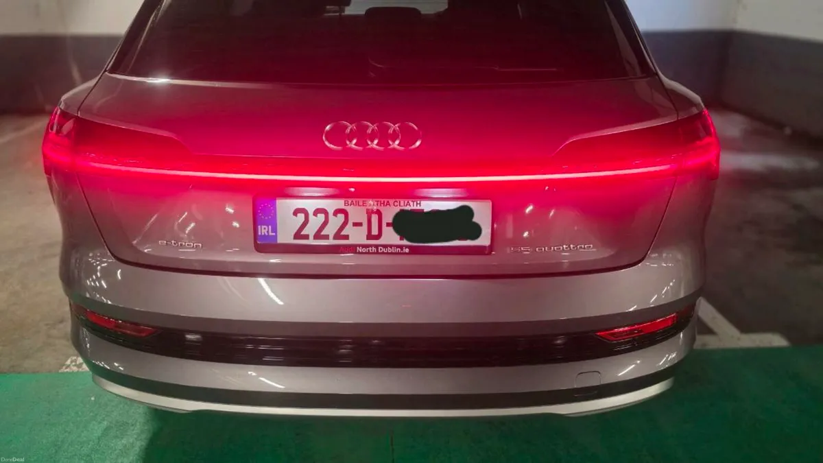 2022 Etron 55 S Line + Sunroof + Higher Range - Image 2