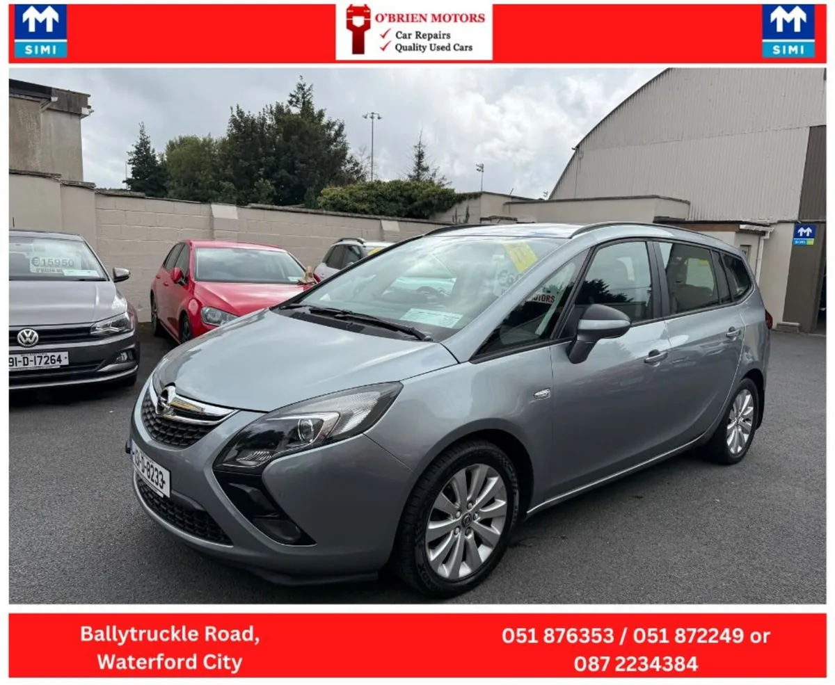 2013 Opel Zafira , 2.0 L, Seven Seater,,,Silver, - Image 5