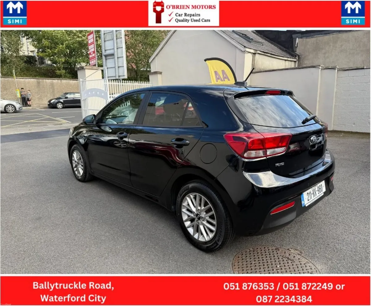 2021 Kia Rio, 1.2 Black, 5 Door Hatchback, Petrol - Image 4