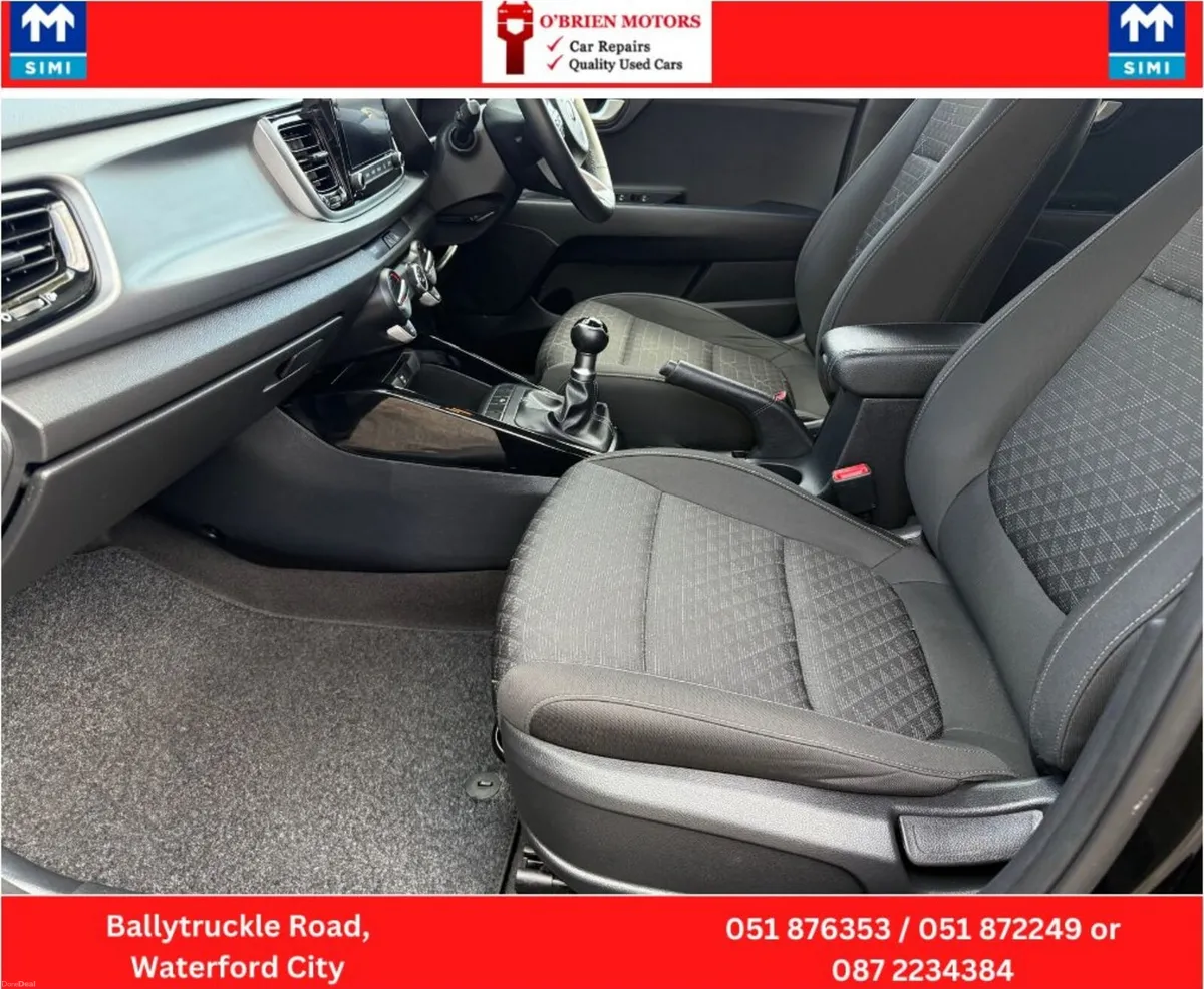 2021 Kia Rio, 1.2 Black, 5 Door Hatchback, Petrol - Image 6