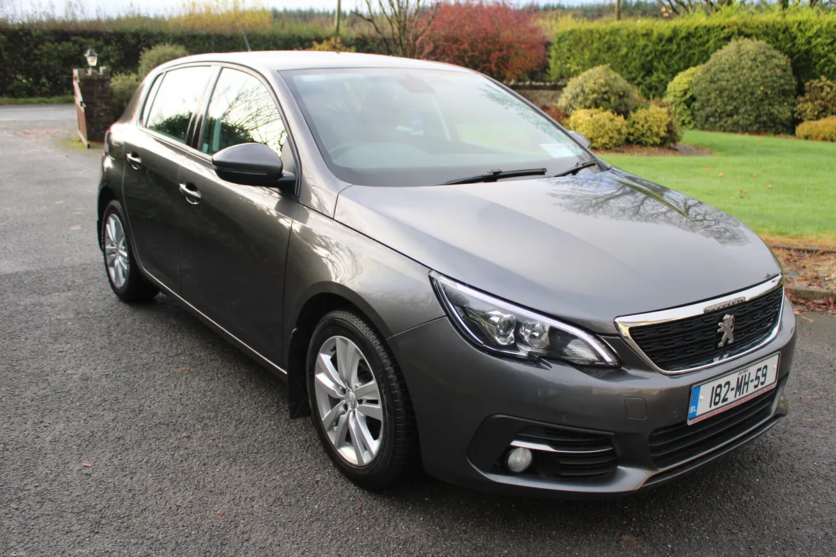 2018 (182) PEUGEOT 308 ACTIVE 1.6 HDI 100bhp. 5dr. - Image 1