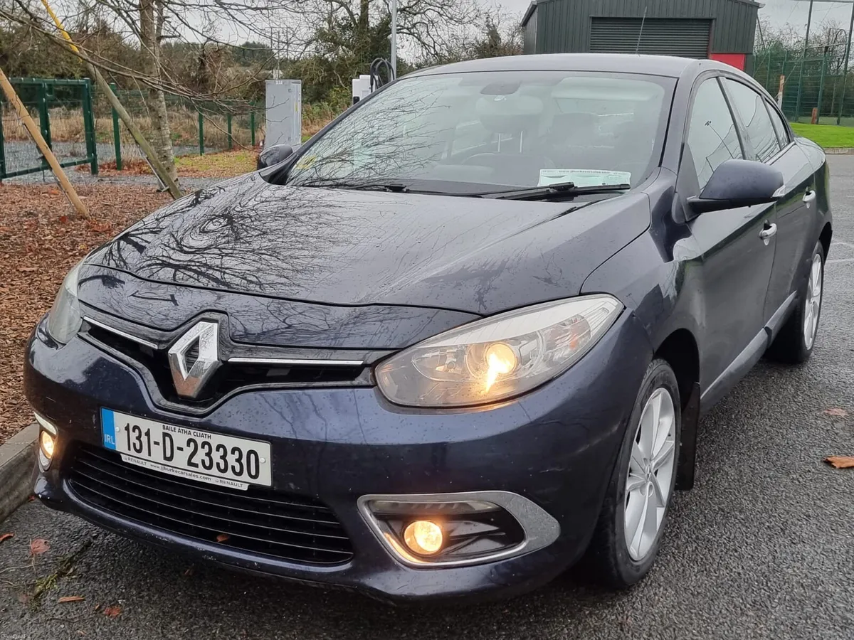 2013 RENAULT FLUENCE DIESEL SALOON TAXED €1999 - Image 1