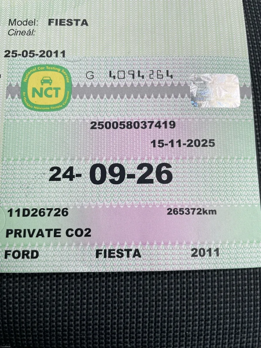 Ford Fiesta 1.2 petrol. New NCT 09/26 - Image 4