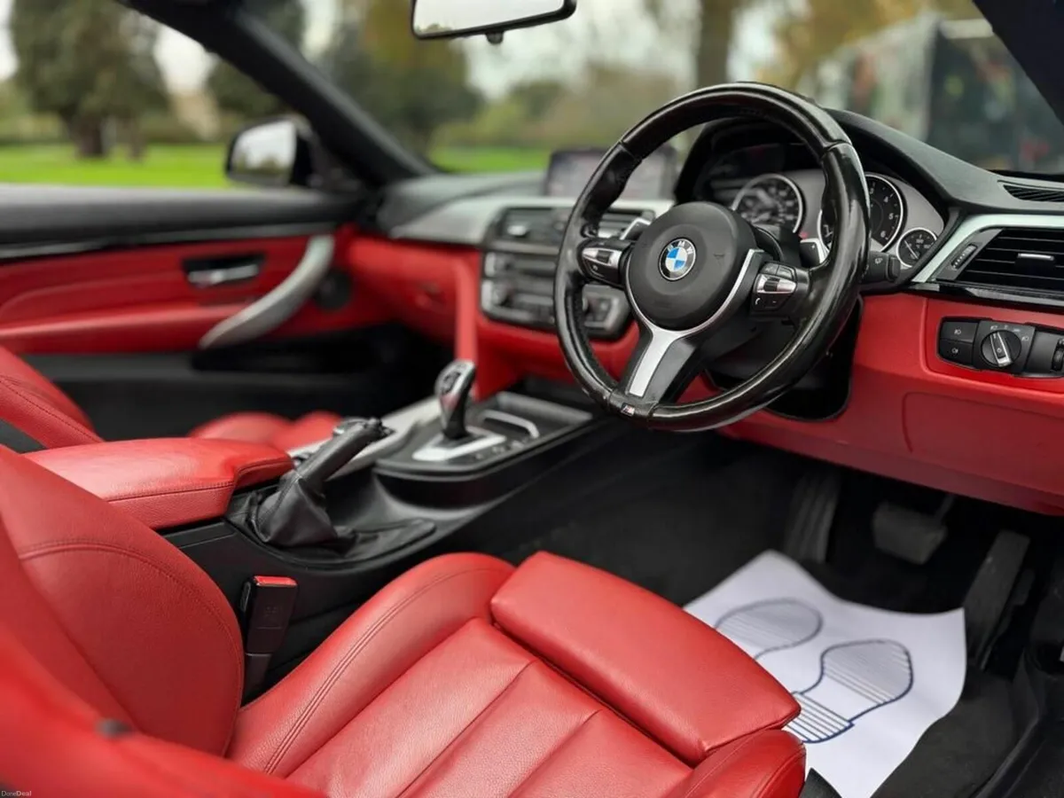 BMW 420d AUTO CAB  - RED LEATHER NI MEGA - Image 2
