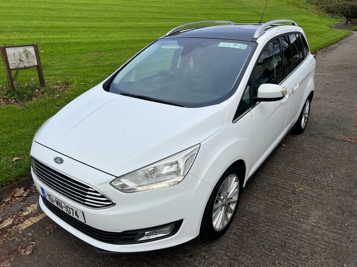 2016 Ford Grand C Max Titanium X Full leathers - Image 3