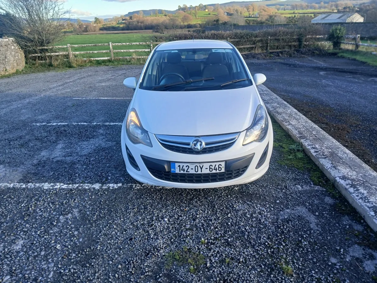 2014 corsa diesel white12 month test trade in - Image 3