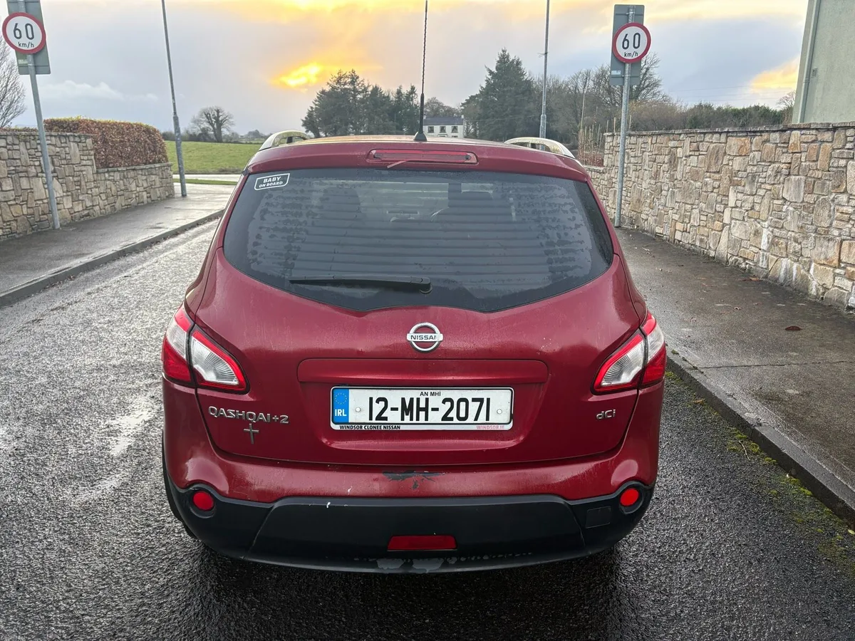 2012 Nissan Qashqai 1.5DieselNCT 09,26  +2 7 Seats - Image 3