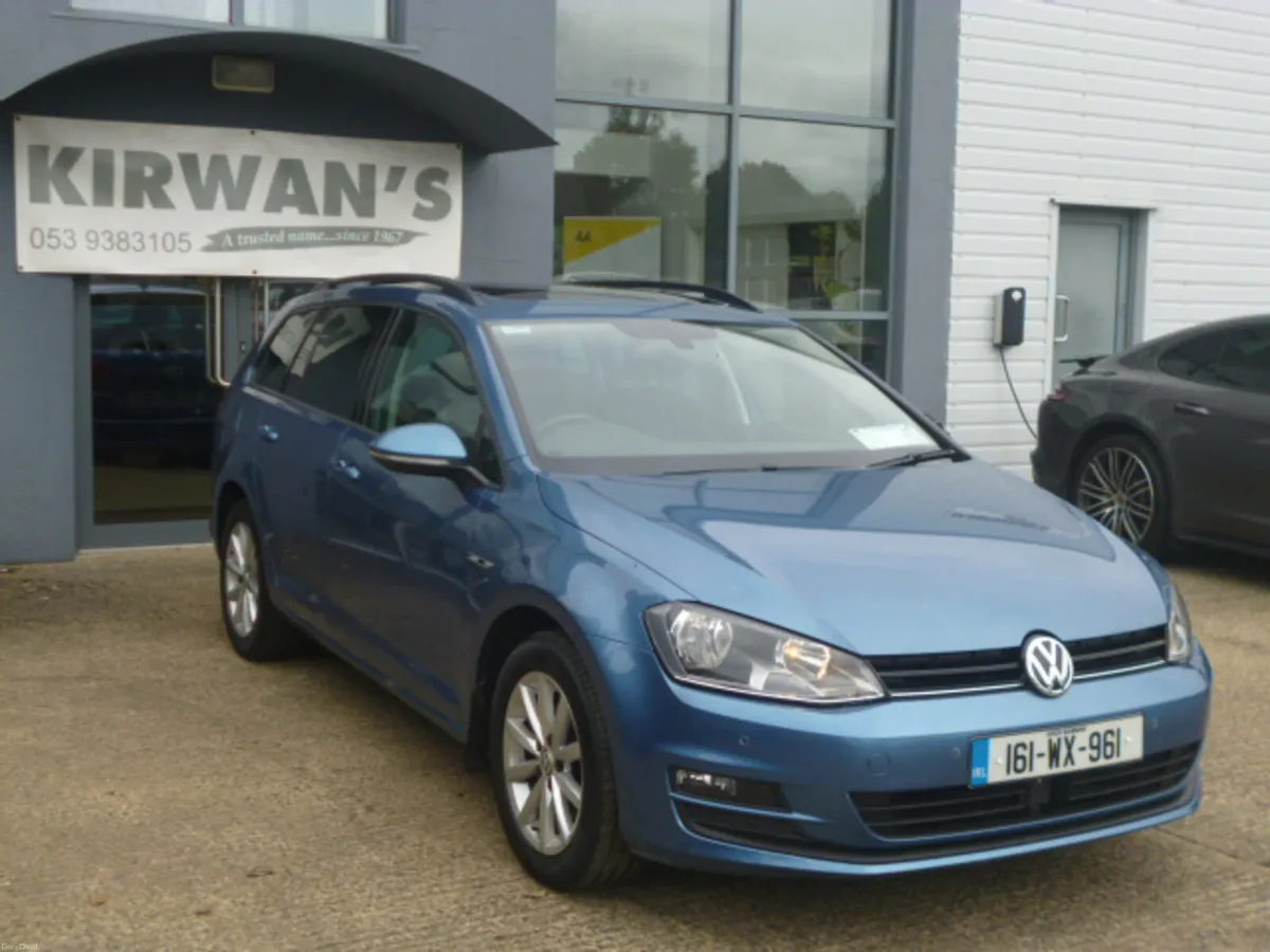 VW Golf Estate 1.6 TDI 110HP BMT Lounge 2016 - Image 1