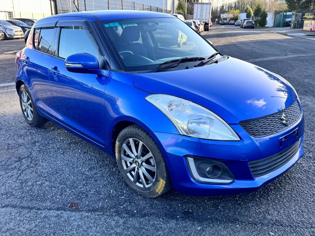 SUZUKI SWIFT 2014 BLUE - Image 3