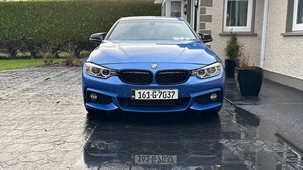 BMW 420i Gran Coupe M-Sport Estoril Blue - Image 2