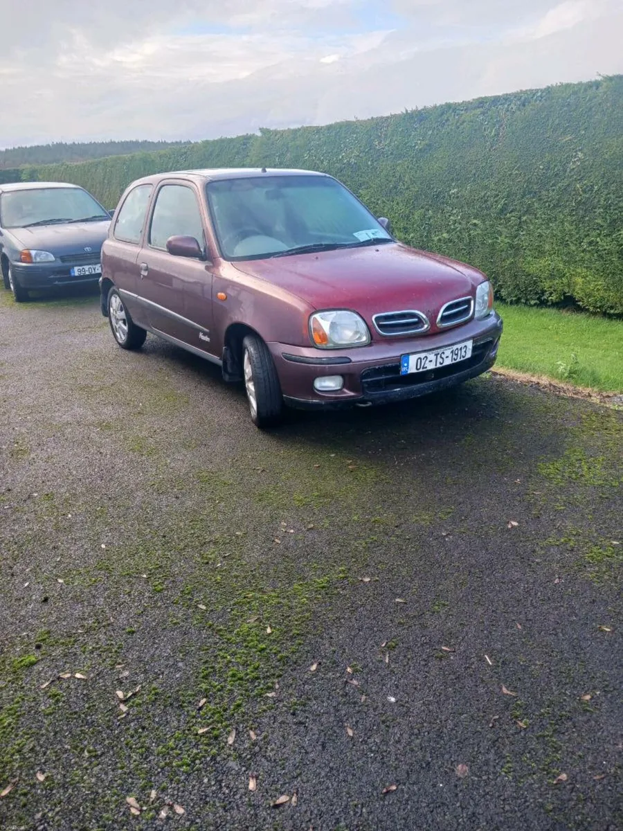 3 cars 02 Nissan  micra - Image 1