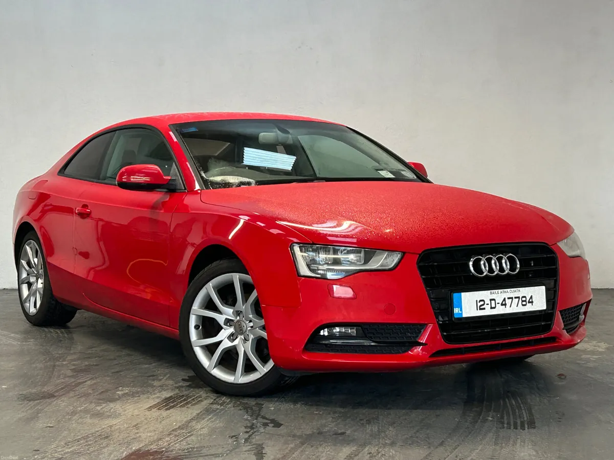 12 AUDI A5 COUPE 1.8TFSI 170 SE = GREY LEATHER = - Image 2