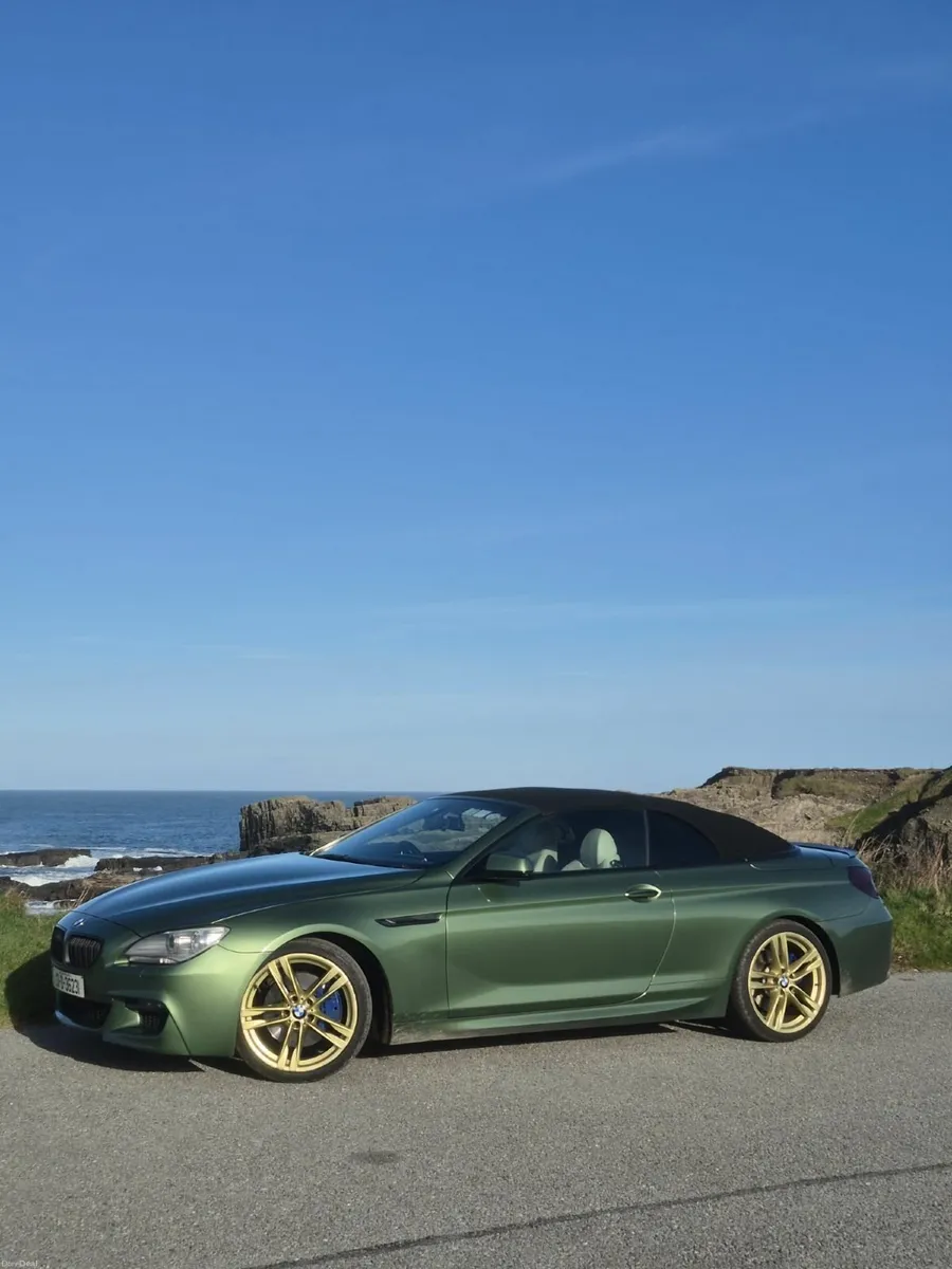 2013 BMW 640d Convertible - Unique Green Wrap - Image 1