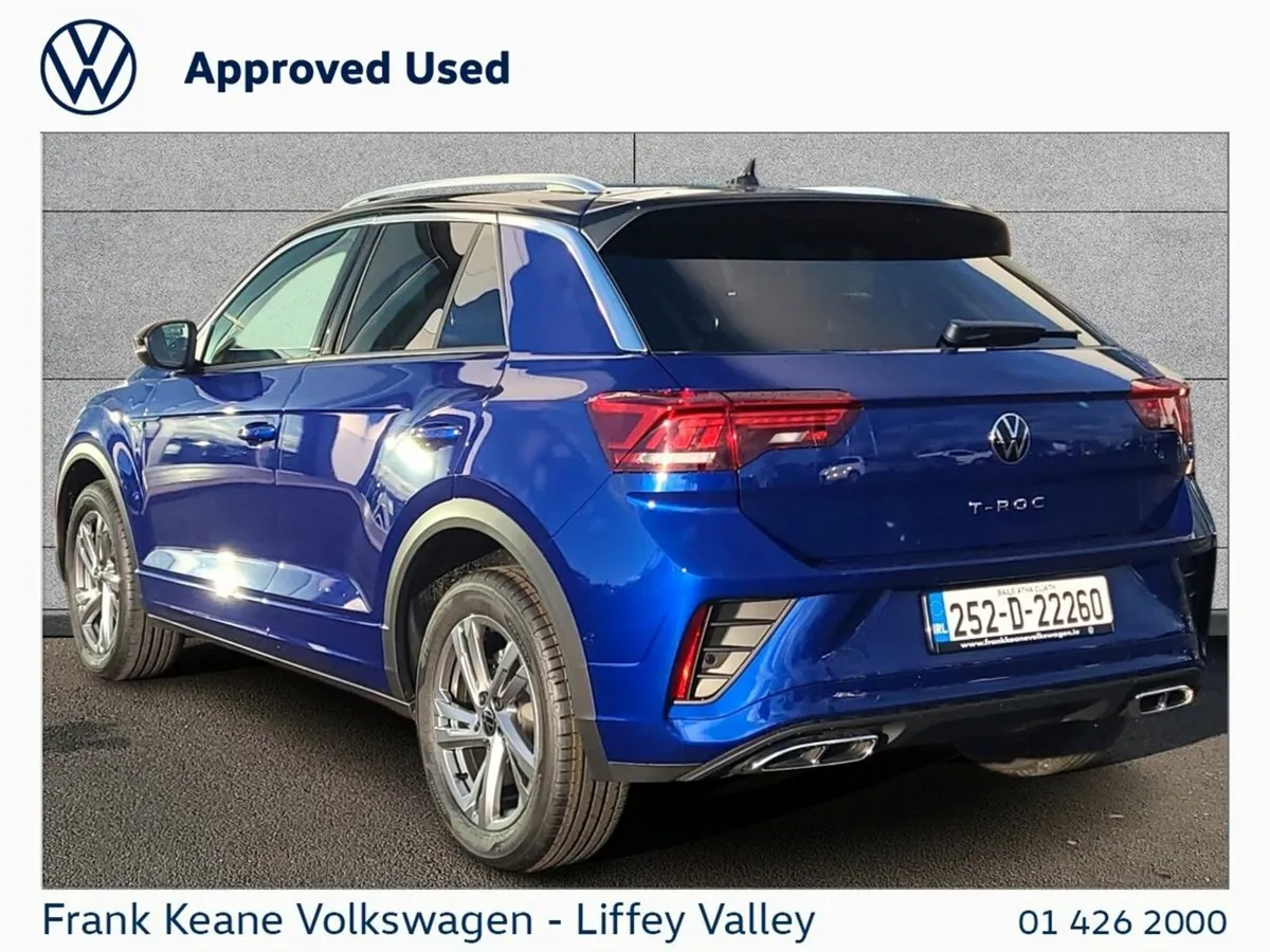 Volkswagen T-Roc R-LINE 75 1.0TSI *LAPIZ BLUE*  *P - Image 3