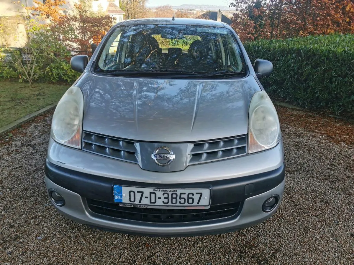 2007 Nissan Note 1.4L low milage, New NCT 3/27 - Image 2