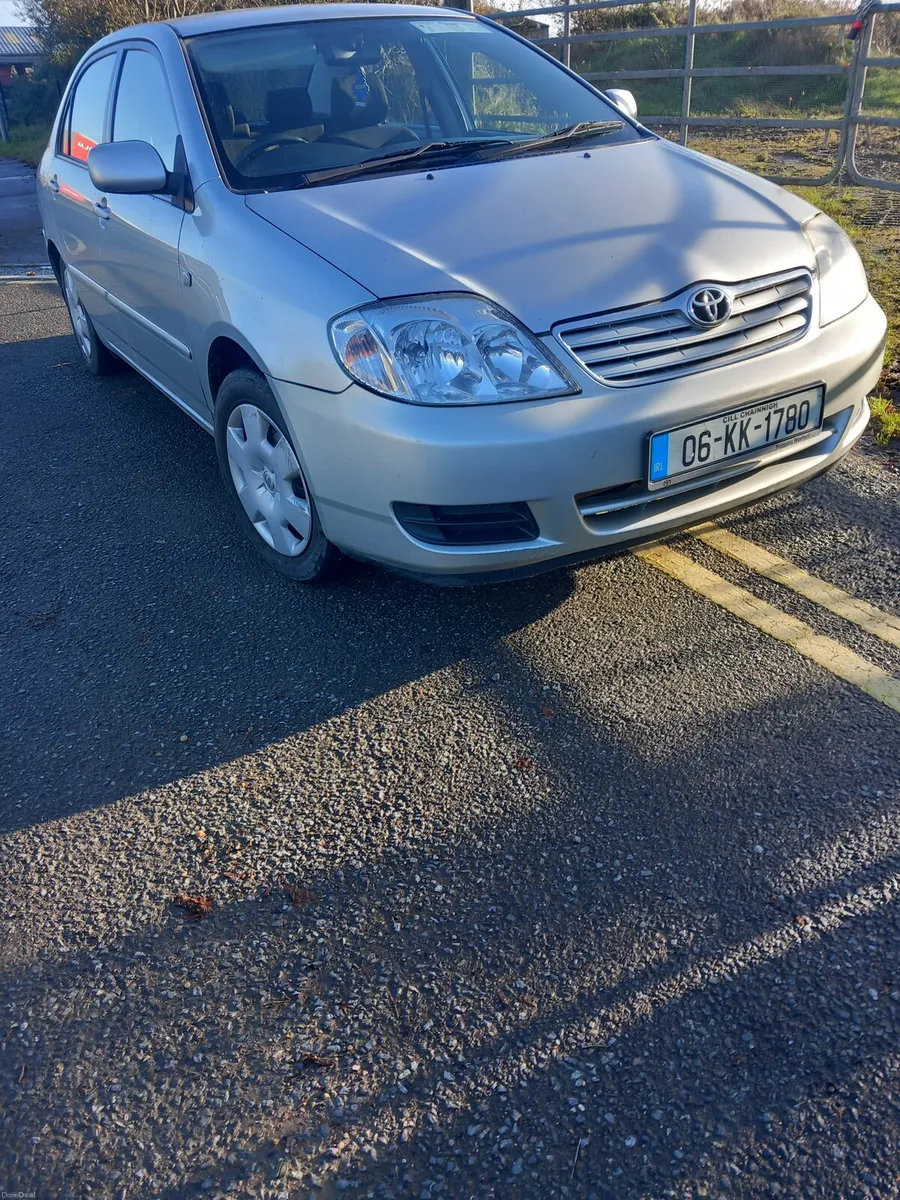 06 COROLLA 1.4 PETROL NEW NCT €1650 - Image 3