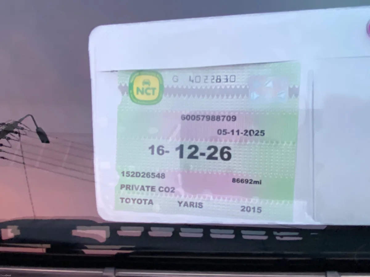 Toyota Yaris icon Hybrid Auto Nct 12/26 - Image 4