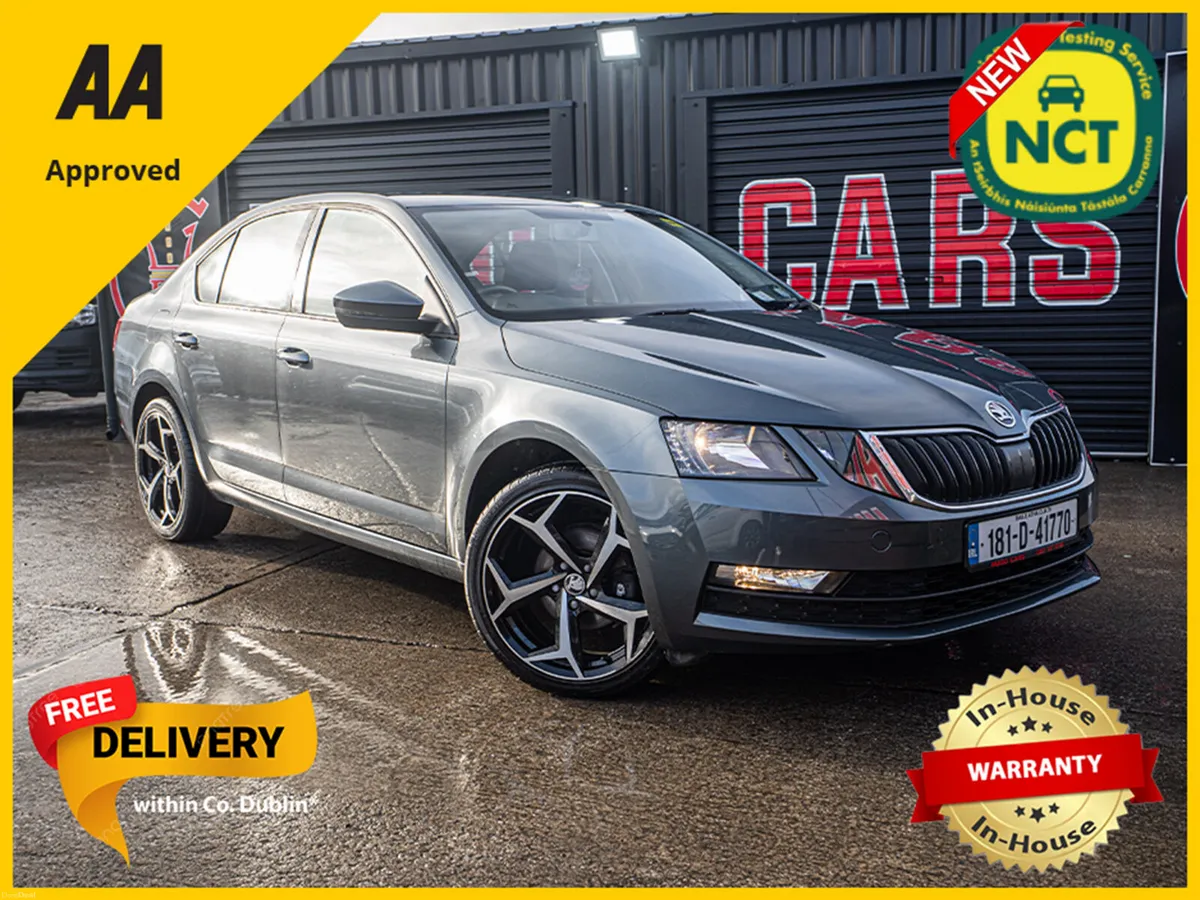 2018 Octavia 1.6tdi Automatic/High spec/2026 PRICE - Image 1