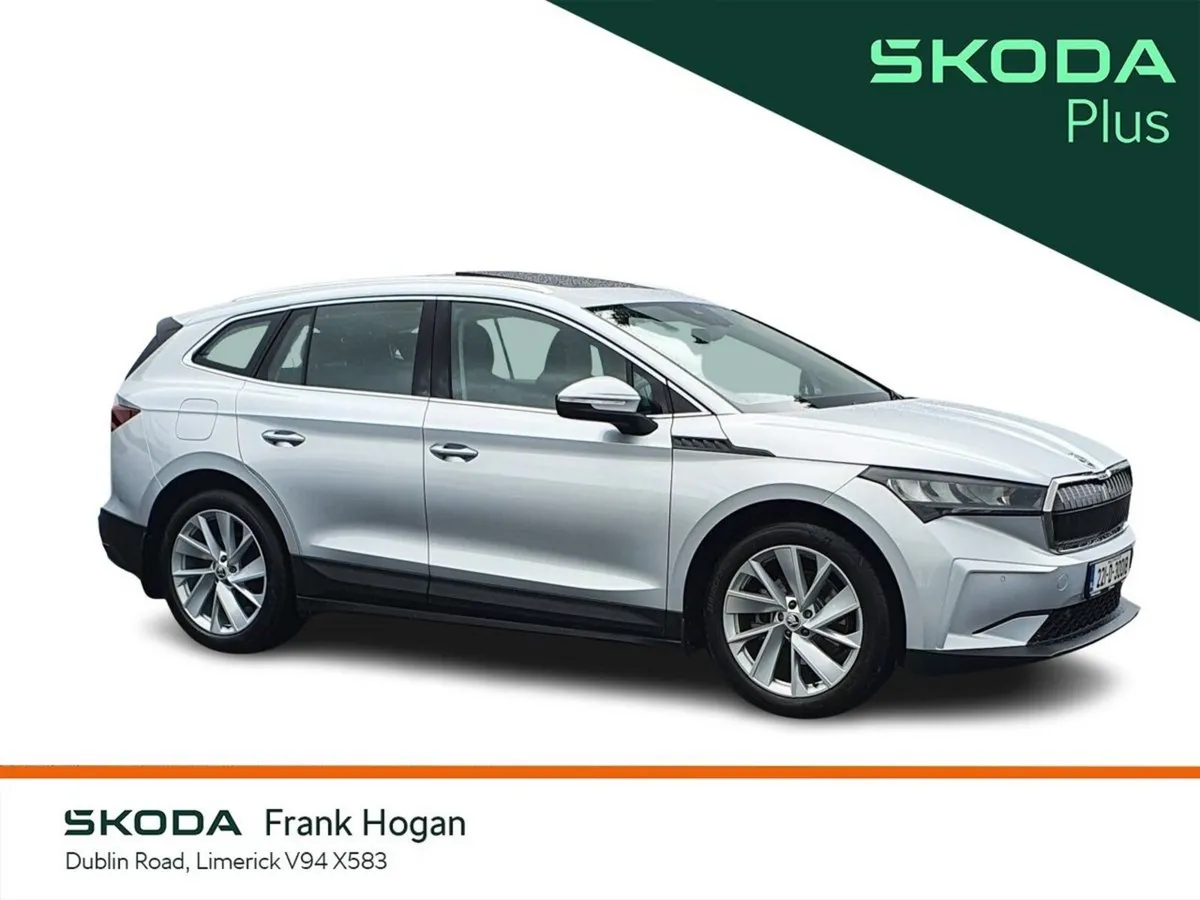 Skoda Enyaq iV 60 RWD BLACK LEATHER INTERIOR CALL - Image 1