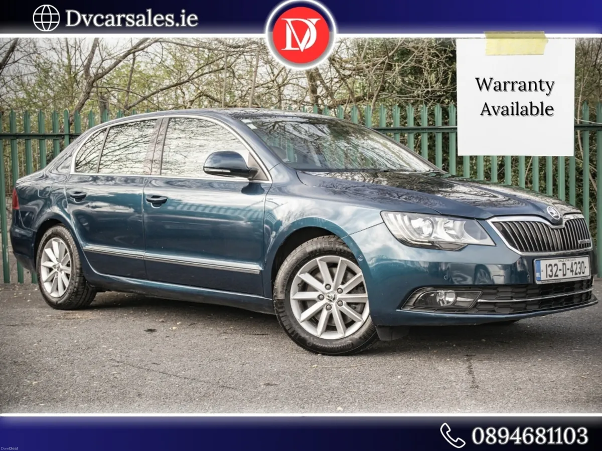 2013 Skoda Superb Elegance GL 1.6TDI *Very Low KM* - Image 1