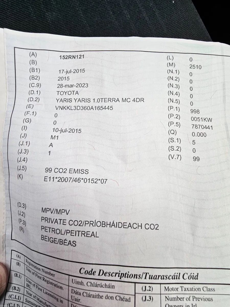 Toyota Yaris 2015 petrol  low miles €6990 - Image 4