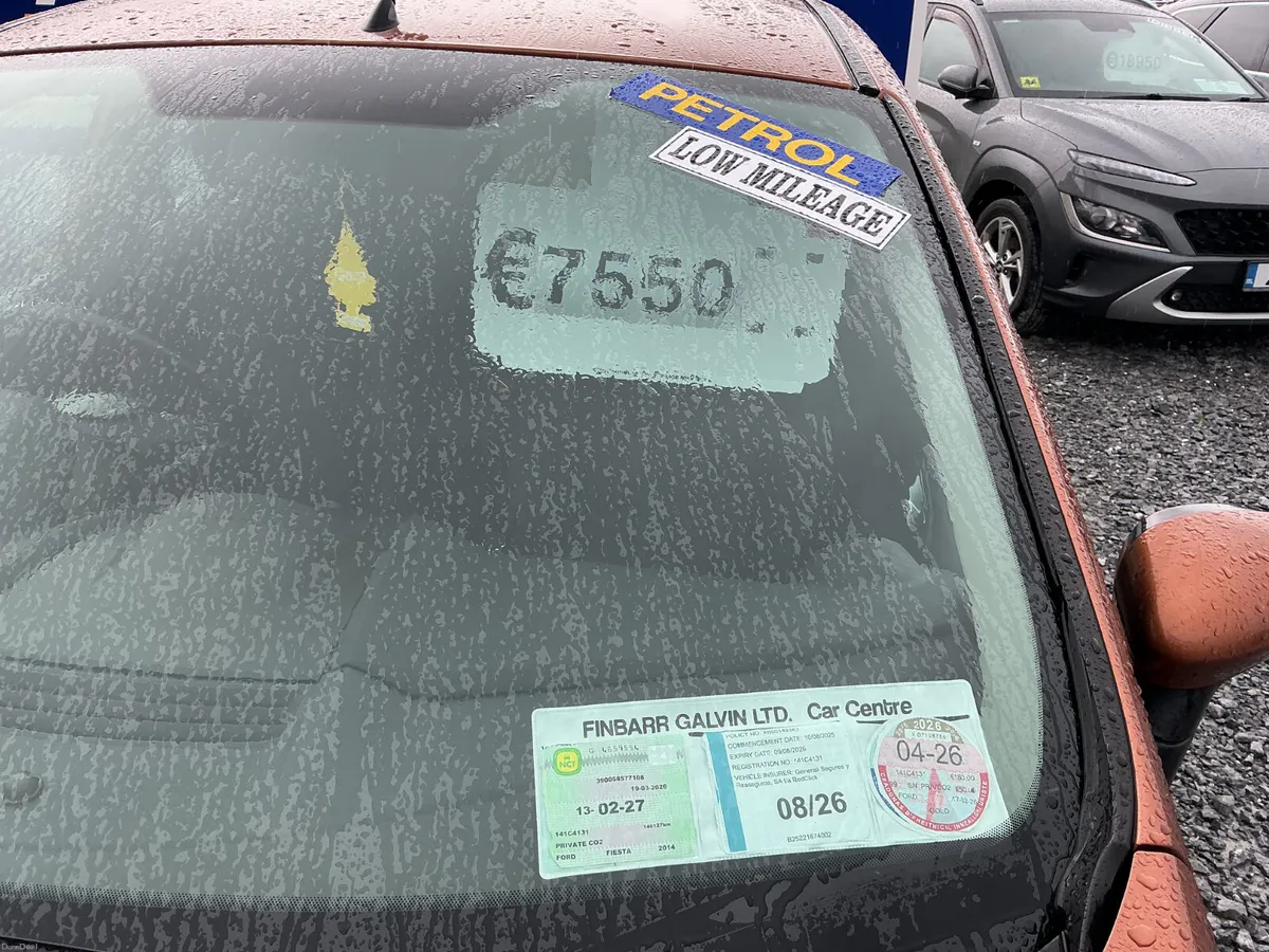 2014 FORD FIESTA PETROL NCT 2/27 LOW KMS SPOTLESS - Image 4