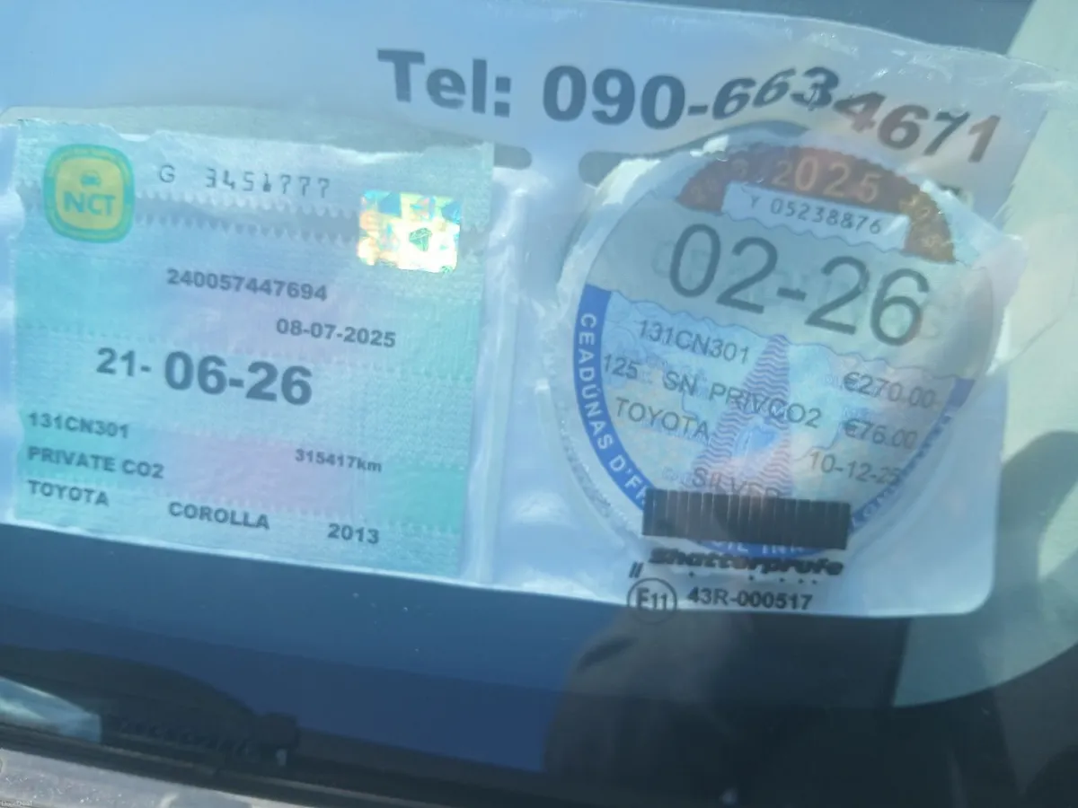 Toyota Corolla 2013 - Image 2