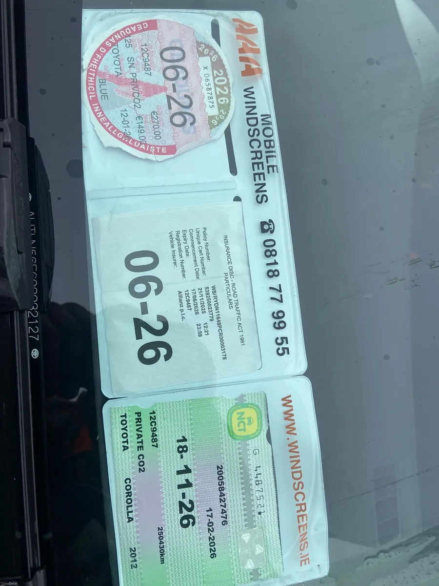 12 toyota corolla 1.4 diesel - Image 3