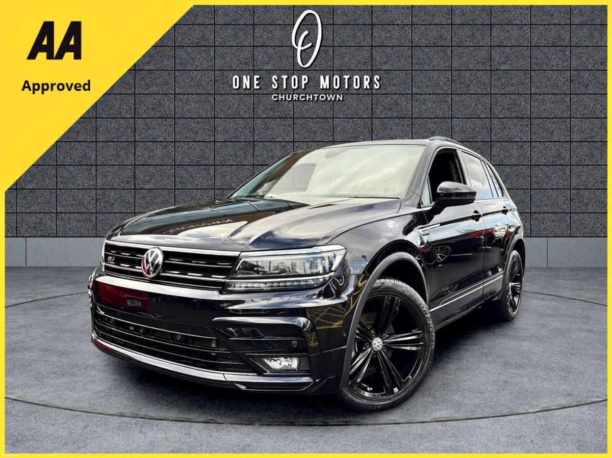 2018 VW Tiguan 2.0TDI DSG *R-LINE / 4MOTION* BLK E - Image 1