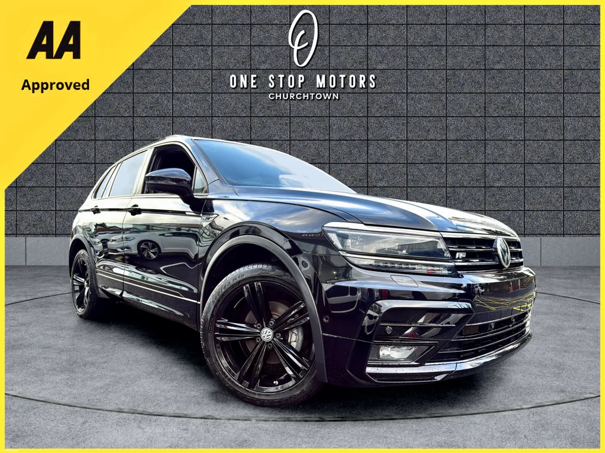 2018 VW Tiguan 2.0TDI DSG *R-LINE / 4MOTION* BLK E - Image 3