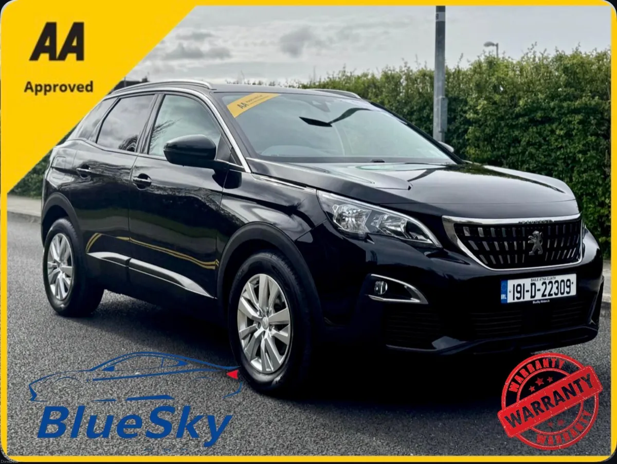 Warranty Peugeot 3008 Petrol Manual Low Miles - Image 1