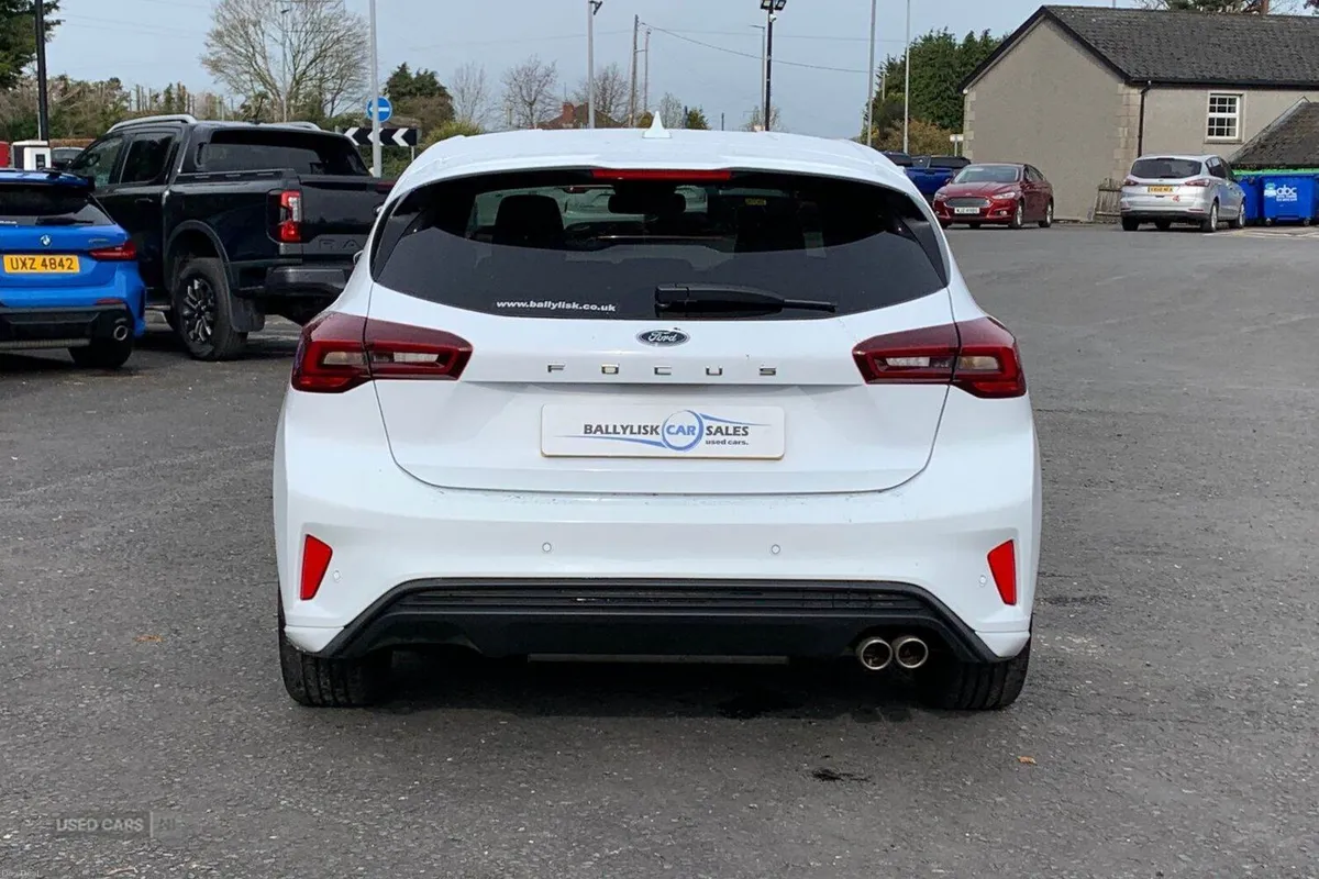 Ford Focus 1.0T 125PS ST-Line in White with only 1 - Image 5