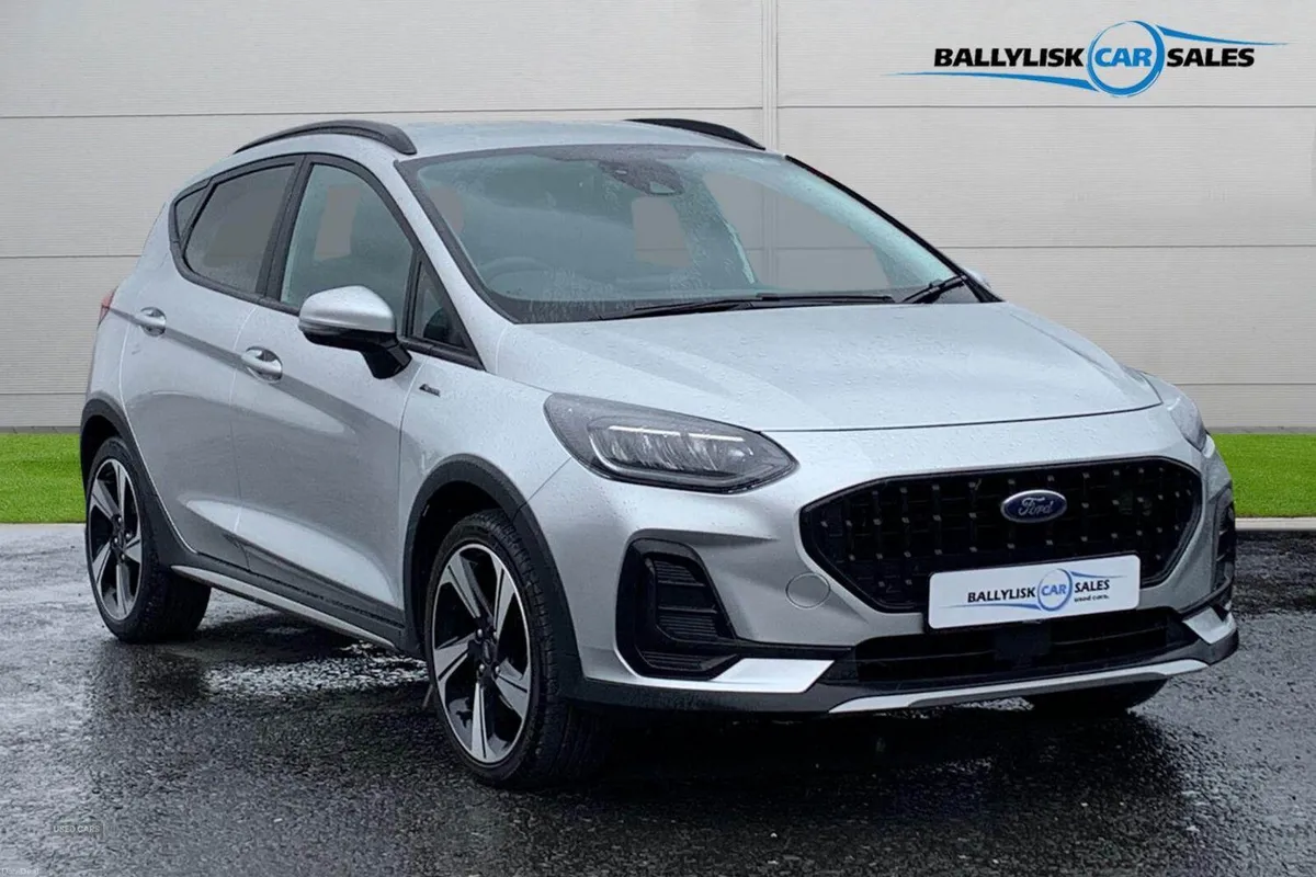 Ford Fiesta 1.0T 100PS Active in Moondust Silver w - Image 1