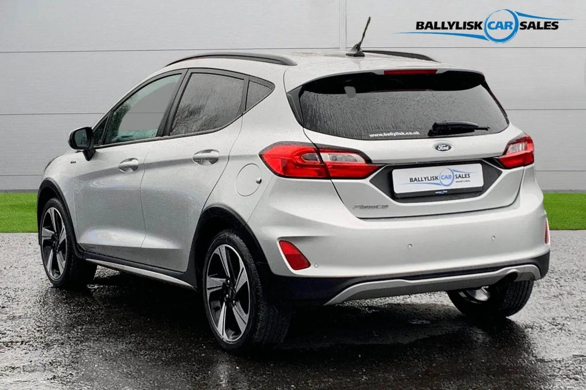 Ford Fiesta 1.0T 100PS Active in Moondust Silver w - Image 2