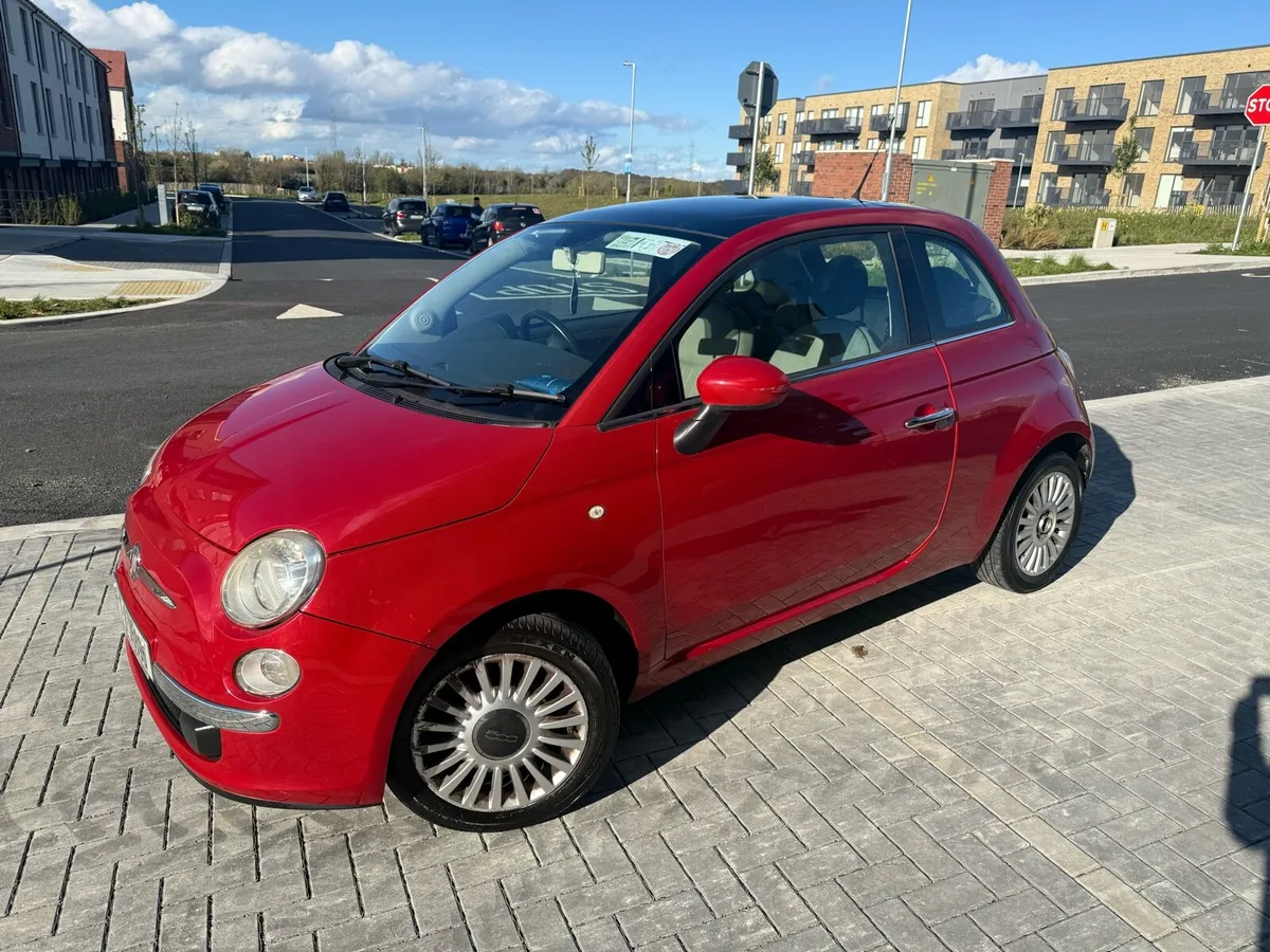 Fiat 500 1.2 Petrol Pan roof NCT 12/26 & TAX 05/26 - Image 2