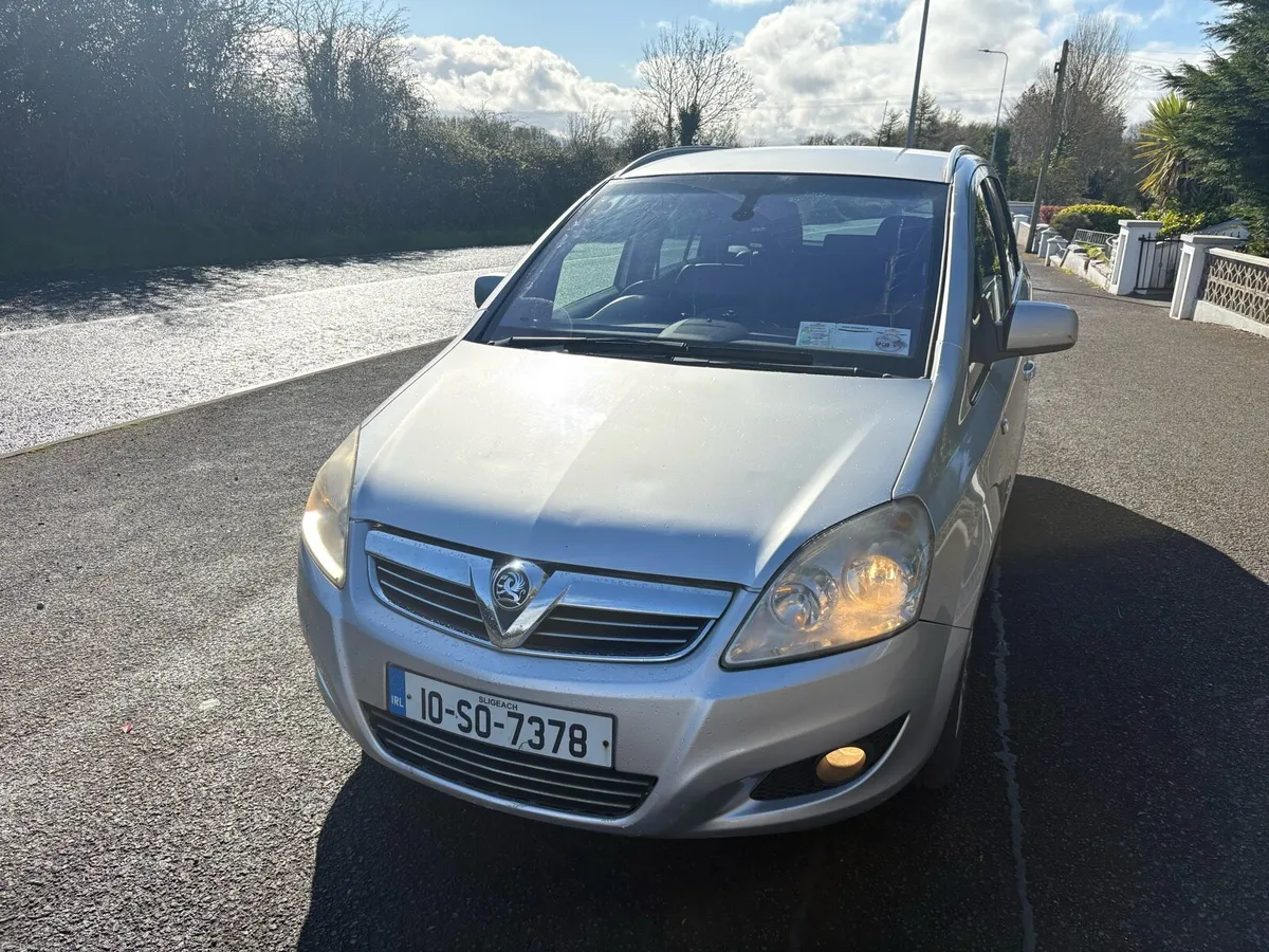 2010 Vauxhall Zafira 7 Seater 1.7 Diesel NCT&TAX. - Image 2
