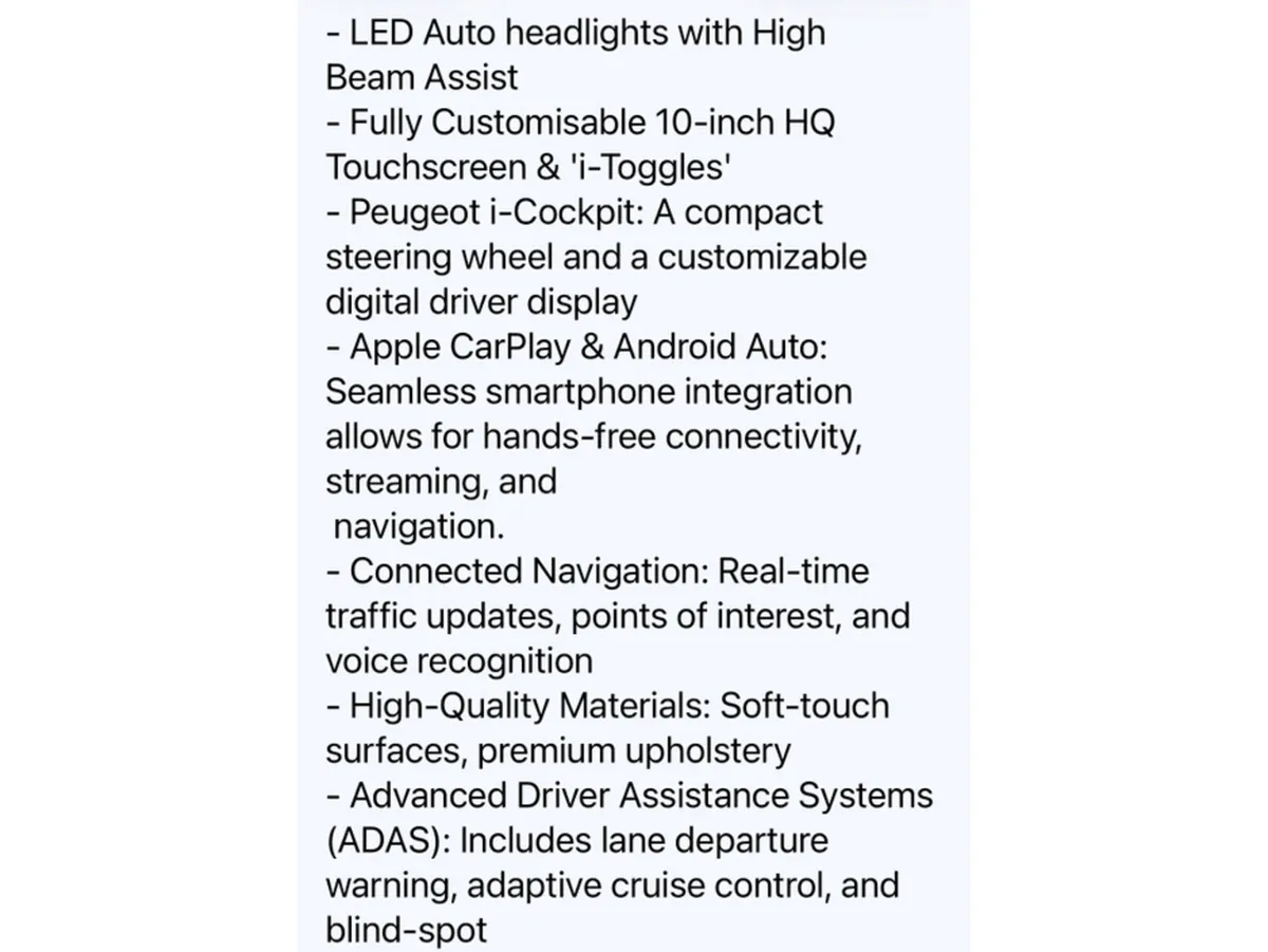 Peugeot 308 GT 1.5 HDI AUTOMATIC 130 4 4DR A - Image 3