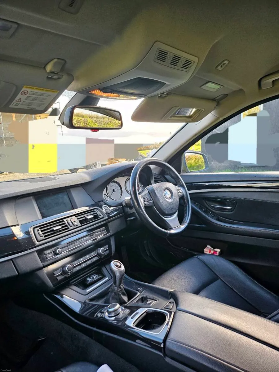 Nct 02/27 Bmw 520d 2010 Black leather - Image 6