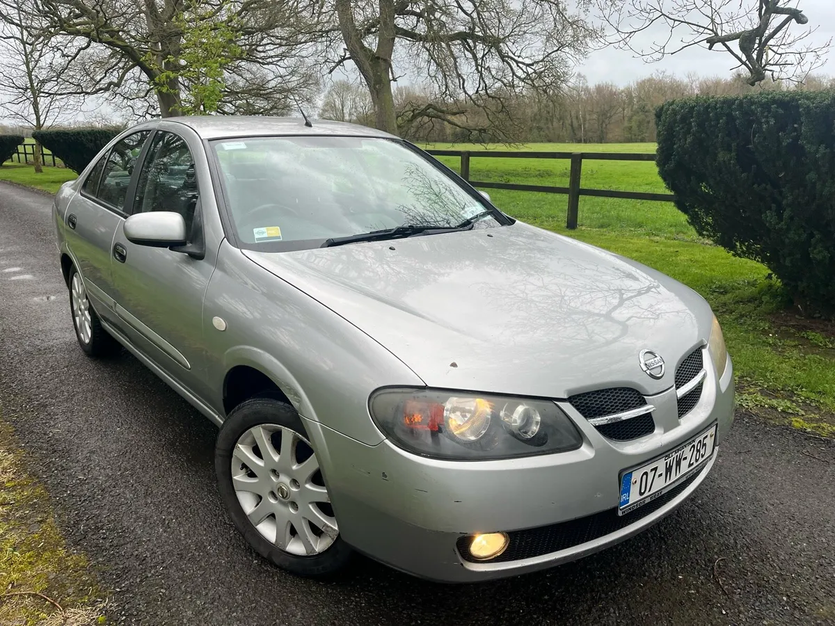 2007 NISSAN ALMERA NEW NCT 05/27 - Image 1