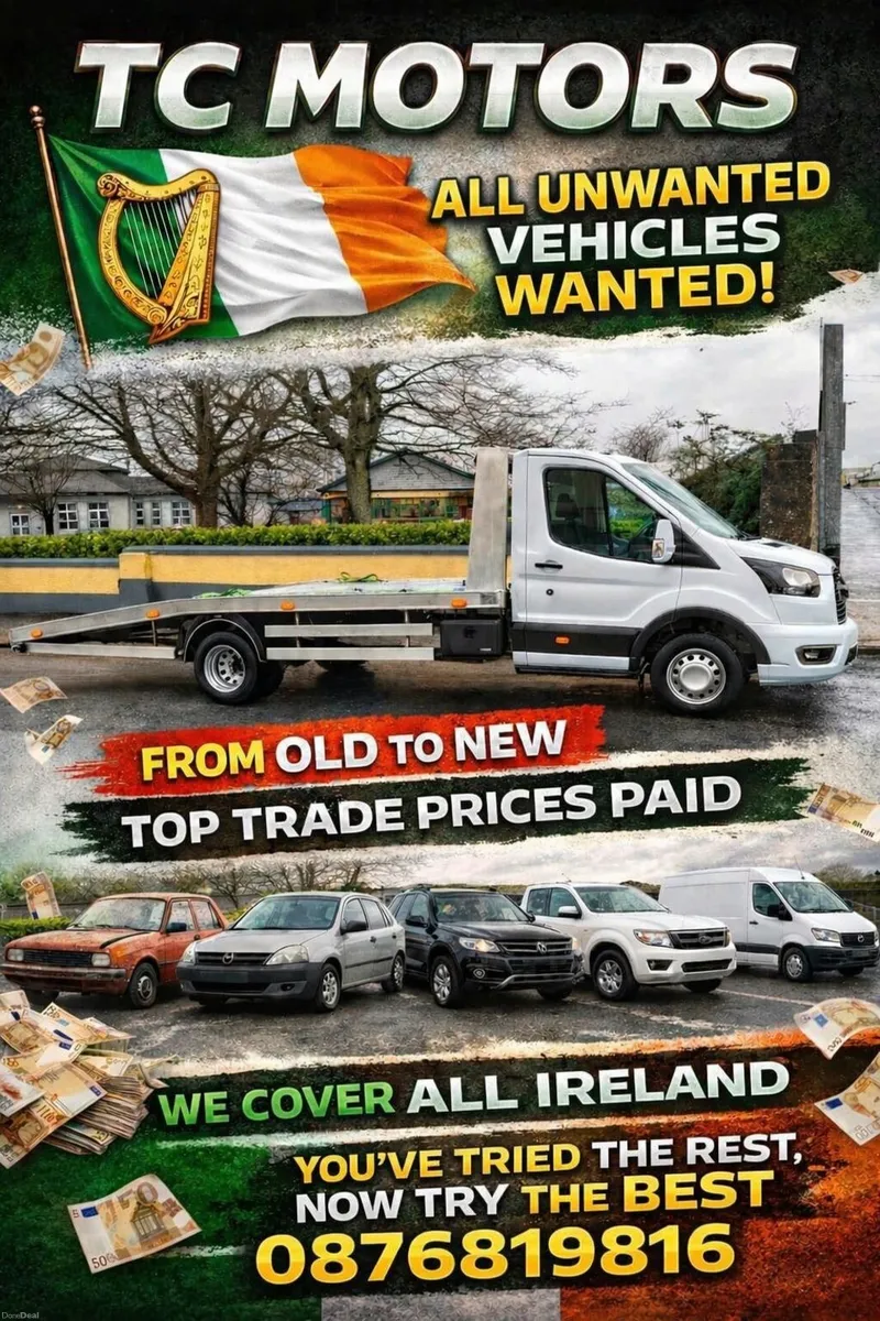 ALL VEHICLES WANTED!!!!